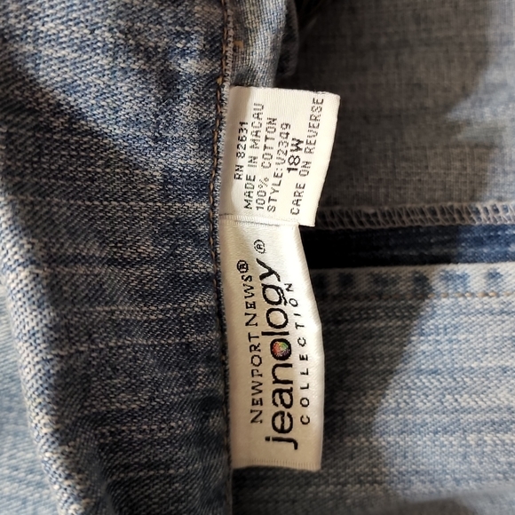 Jean jacket 18w Jeanology - Picture 3 of 3